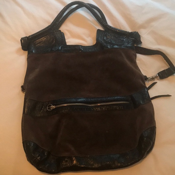 Foley + Corinna black suede purse - Picture 2 of 2